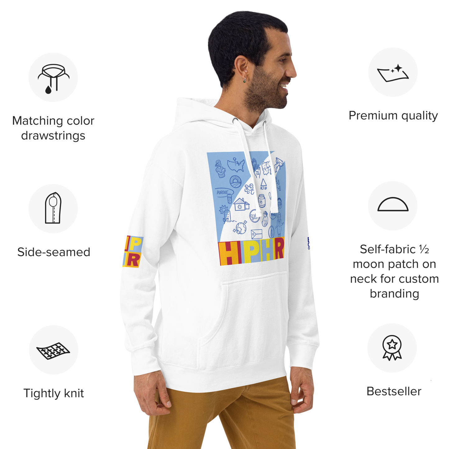HPHR Sweatshirt Unisex Hoodie