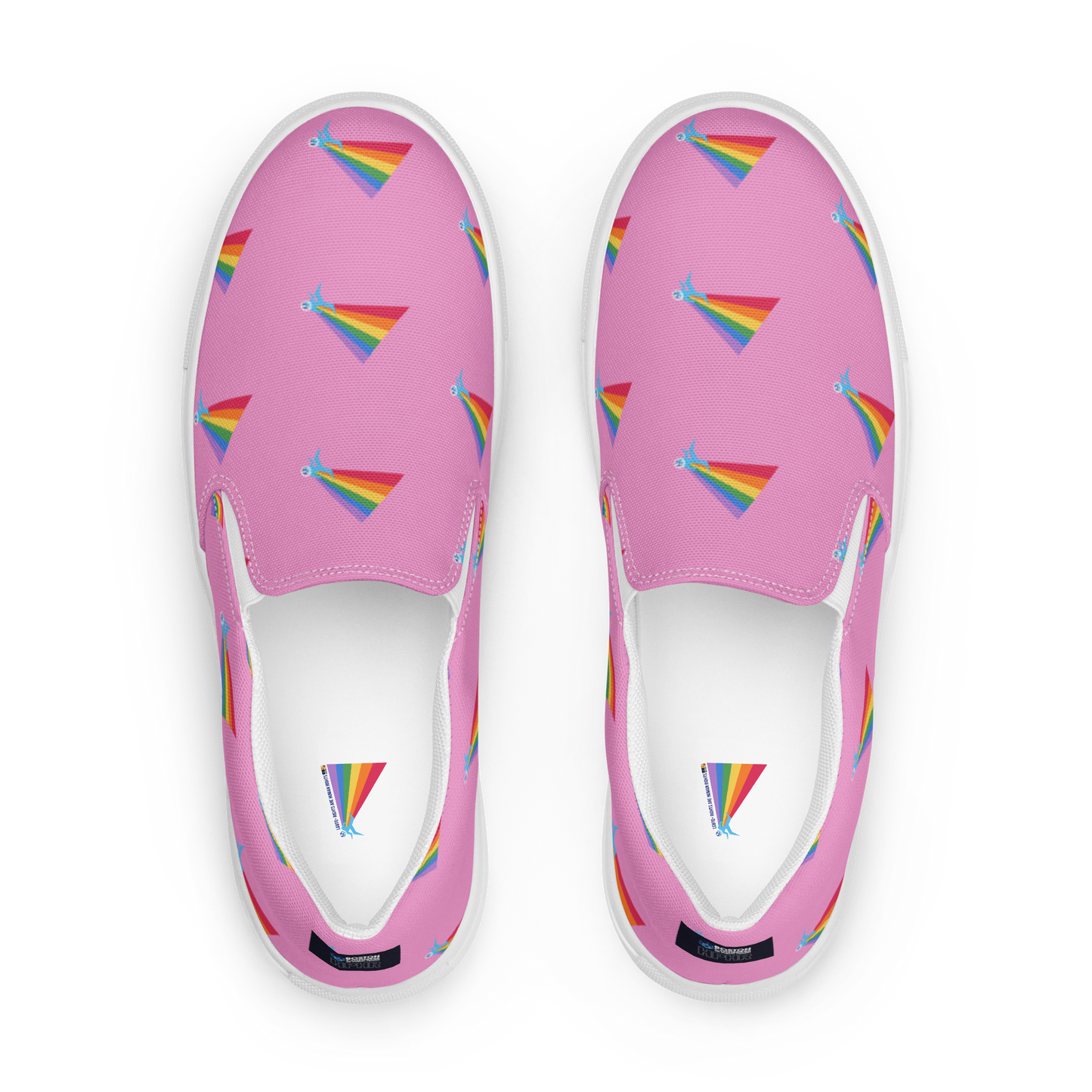Our PRIDE Women’s Slip-On Canvas Shoes