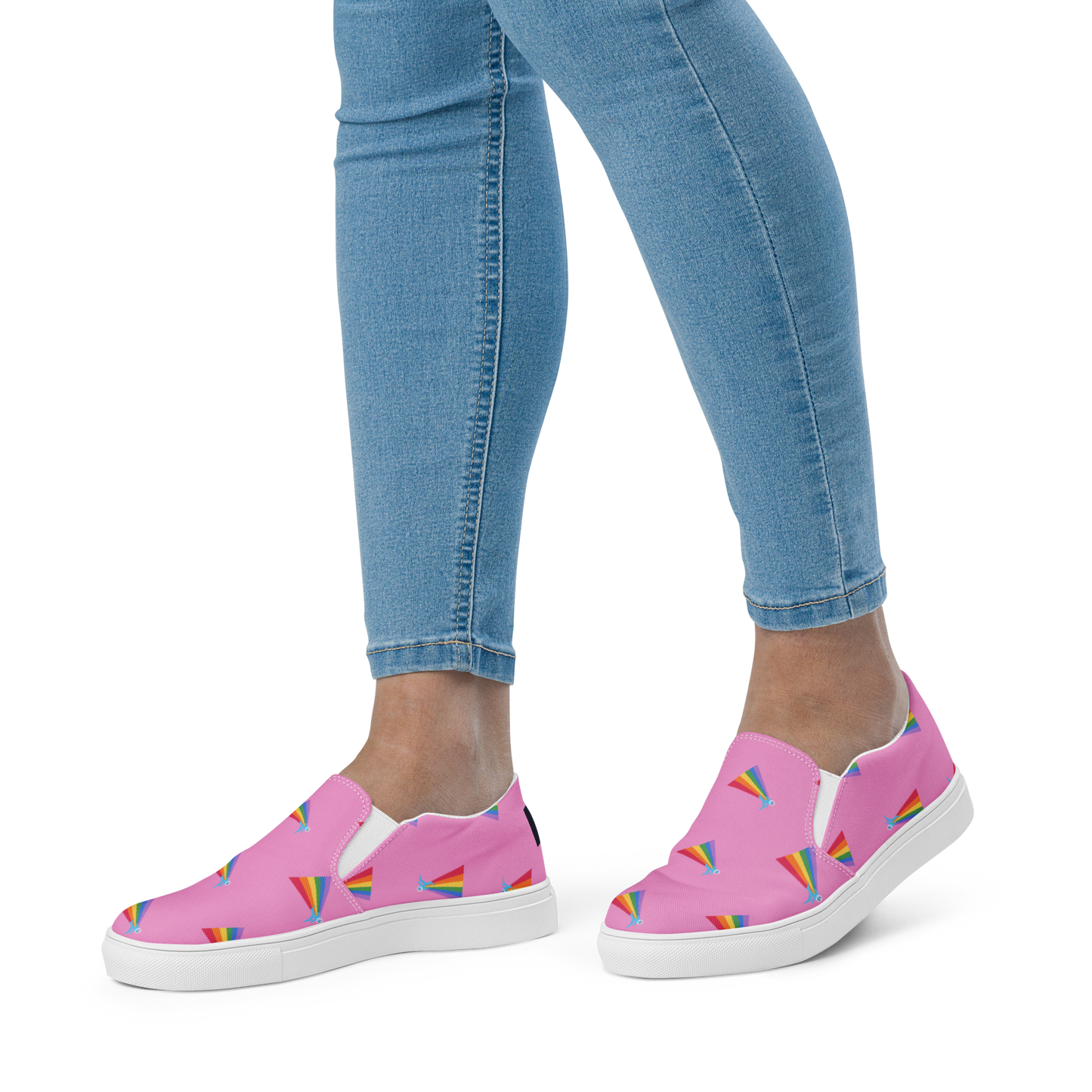 Our PRIDE Women’s Slip-On Canvas Shoes